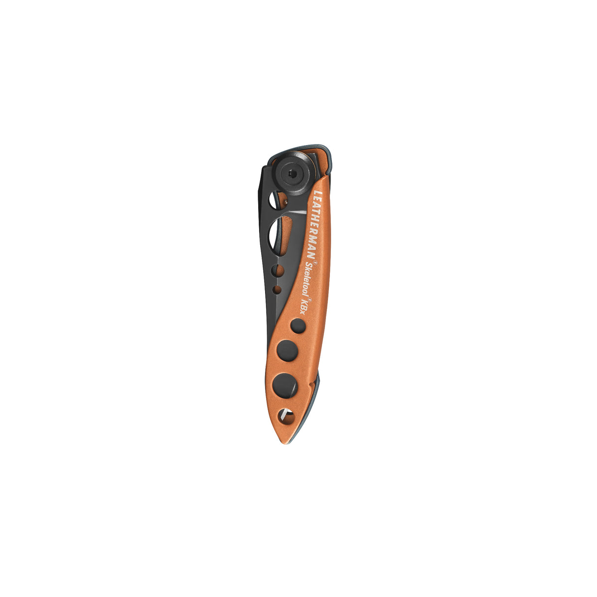 Translation missing: en.Aurora Skeletool KBX folding knife closed, with cutout handle and compact, slim profile