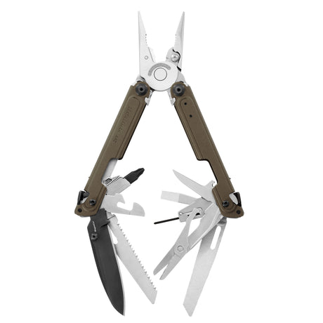 Translation missing: en.Leatherman ARC® Talos multi-tool opened showcasing the many tools and features included