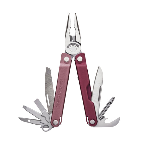 Translation missing: en.Heathered Cranberry Bond front in a fanned position