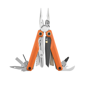 Translation missing: en.Canyonland Leatherman Wave® Alpha multi-tool opened showcasing the many tools and features included