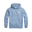 Translation missing: en.Front of the Leatherman blue classic logo pullover hoodie