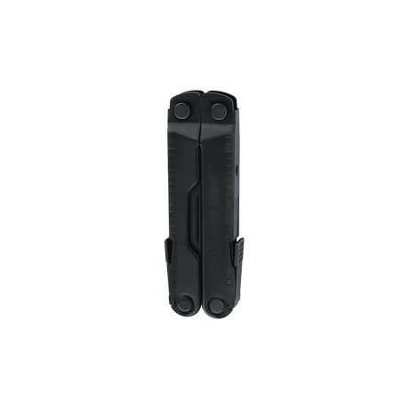 Translation missing: en.Black Leatherman Rebar® multi-tool closed showcasing its compact design for easy carry
