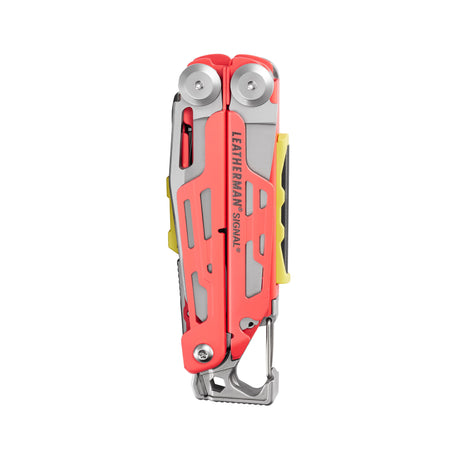 Translation missing: en.Guava Leatherman Signal® multi-tool closed, showcasing its compact design