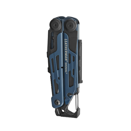 Translation missing: en.Nocturnal Leatherman Signal® multi-tool closed, showcasing its compact design