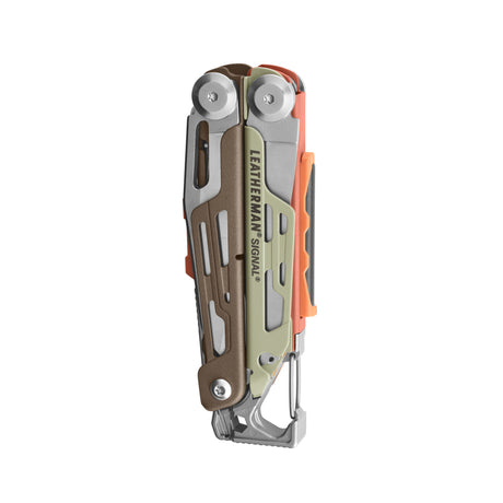 Translation missing: en.Messa Verde Leatherman Signal® multi-tool closed, showcasing its compact design