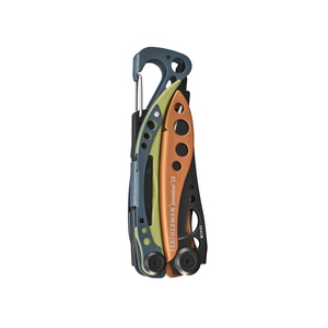 Translation missing: en.Aurora Skeletool Cx multi-tool folded closed with carabiner clip and perforated handle