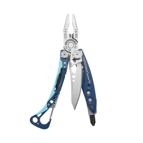 Translation missing: en.Nightshade Skeletool® CX multitool open to show pliers, knife blade, and bit driver