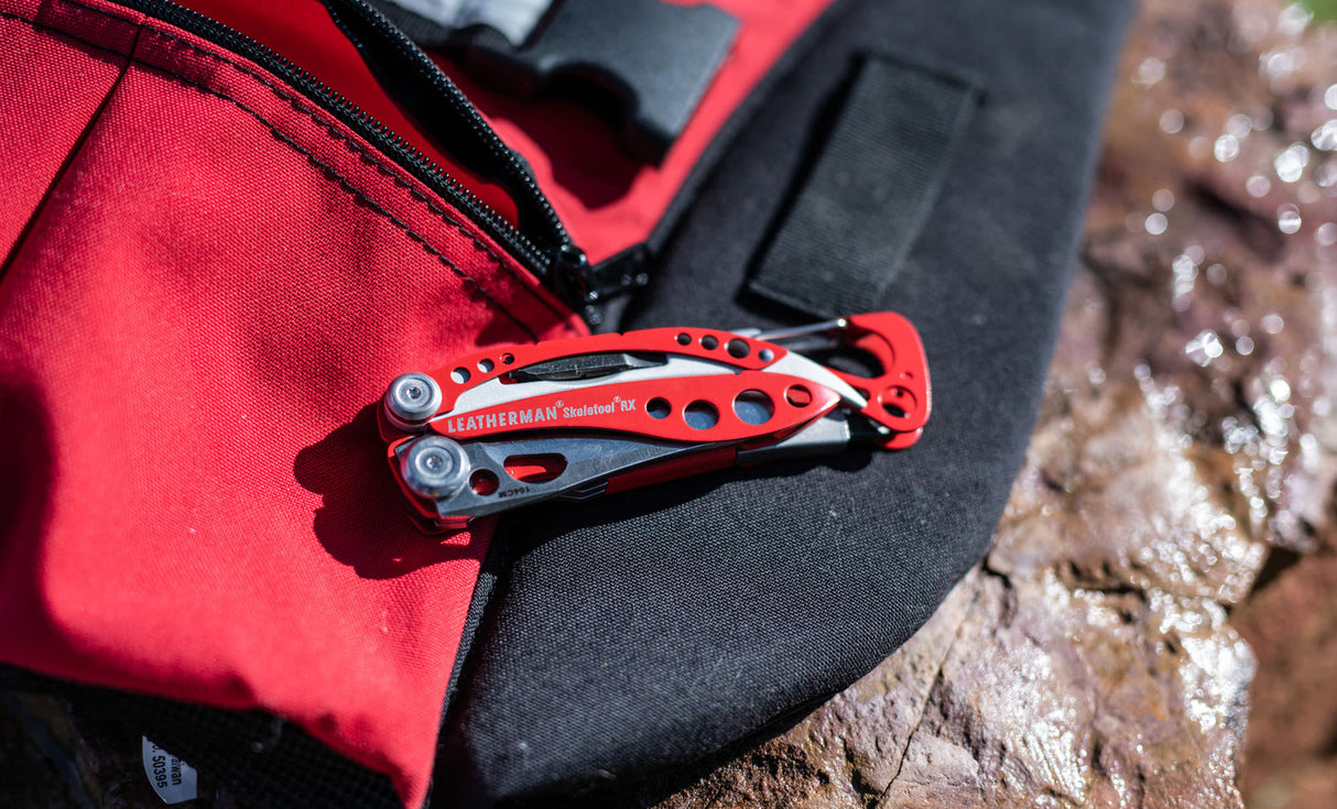 Translation missing: en.Skeletool RX on a bag
