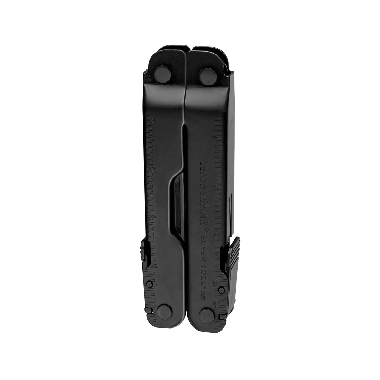 Translation missing: en.black Supertool 300 closed showing metric ruler