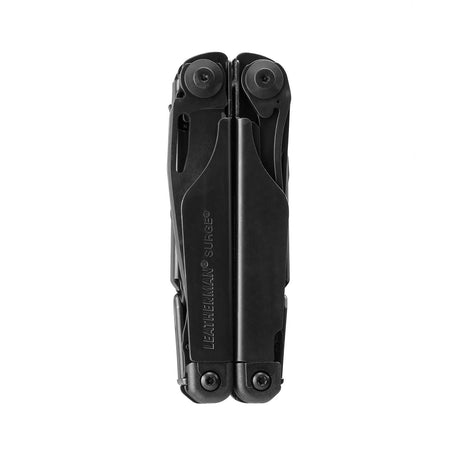 Translation missing: en.Black Leatherman Surge® multi-tool closed showcasing its compact design