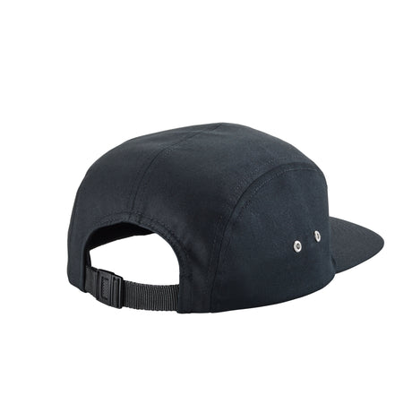 Translation missing: en.Back of the Leatherman vintage 5-panel hat showing off the plastic buckle