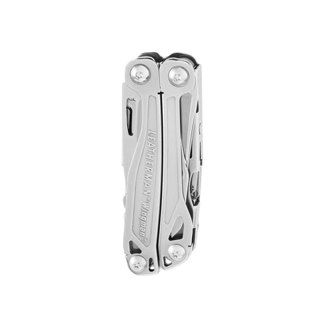 Translation missing: en.Stainless steel Leatherman Wingman® multi-tool closed showcasing its compact design